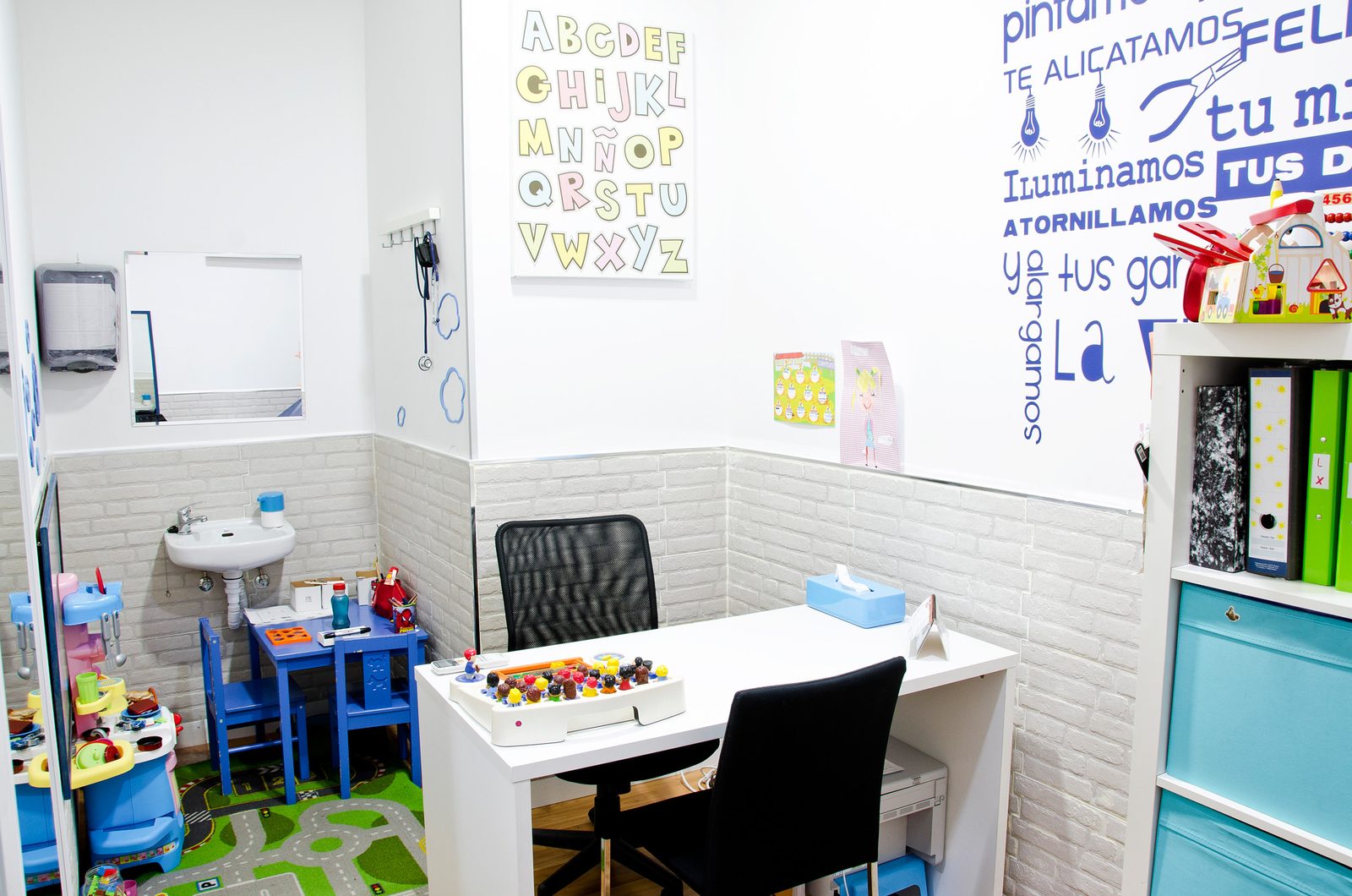 Sala de logopedia y estimulación infantil